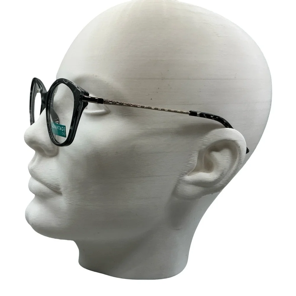Advantage CVO W924 Black Tortoise Eyeglasses Frames 56-17-145 New‎